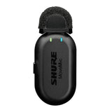 Shure MoveMic One - Pro Direct to Phone Micrófono inalámbrico Lavalier para iPhone y Android, Bluetooth Mini Mic, Carga de 24 horas, Configuración rápida, IPX4, Compact & Portable Clip Lav (MV-ONE-Z6)