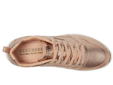 Skechers Uno- Metallixs, Zapatillas Mujer, Oro Rosa, 40 EU
