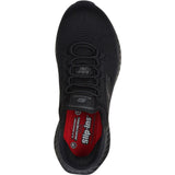Skechers Tilido Ombray, Botas de construcción Mujer, Black Textile/Synthetic, 38 EU