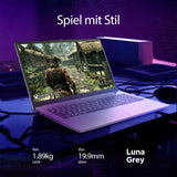 Lenovo LOQ Essential 15IAX9E Gaming AI Laptop | 15.6" FHD 144Hz Display | NVIDIA GeForce RTX 4050 | Intel Core i7-12650HX | 16GB RAM | 1TB SSD | Win11 | QWERTZ | Luna Gris | 3 Meses GamePass