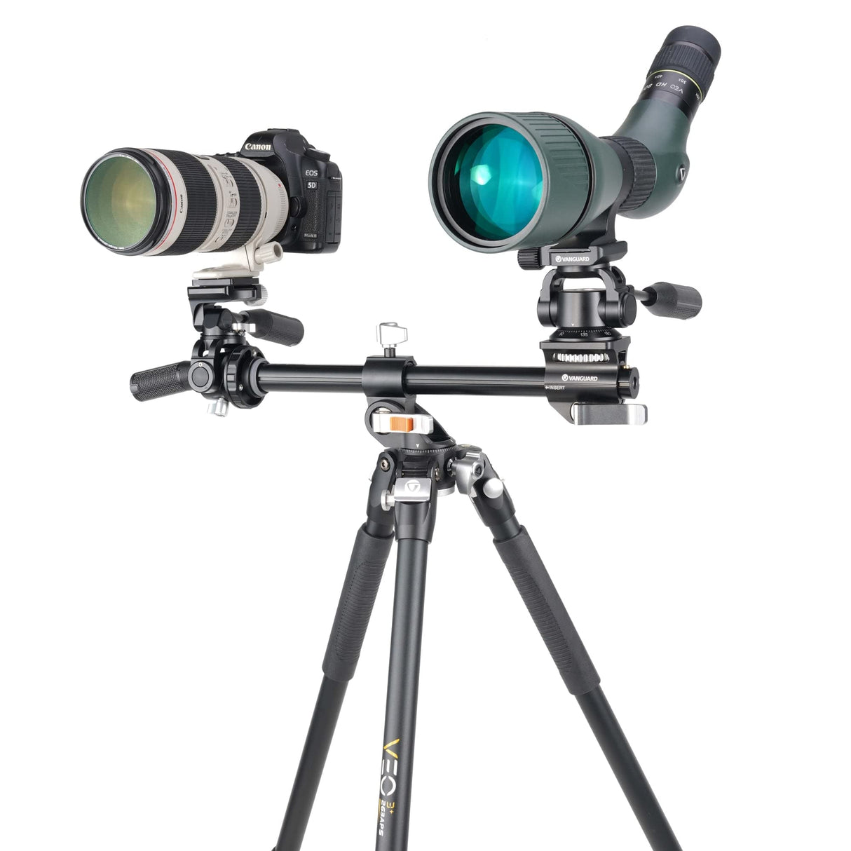 Vanguard Veo 3+ 263APS - Trípode Aluminio descentrable rótula 3 vías