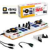 Hercules DJControl Mix - Controladora DJ Bluetooth de 2 pistas para móviles