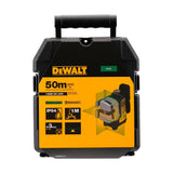 DEWALT DW089CG-XJ - Nivel Láser Verde Autonivelante de 2 Líneas en Cruz, Alcance de Hasta 20 Metros sin Receptor y 50 Metros con Receptor, Precisión +/-3 mm/10m, Incluye 4 Pilas