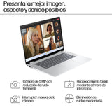 HP Envy x360 16-ac0011ns- Ordenador portátil Convertible de 16" OLED 2.8K multitáctil (Intel EVO Core Ultra 7, 32GB RAM, 1TB SSD, Intel Graphics, Windows 11) Plata - Teclado QWERTY Español