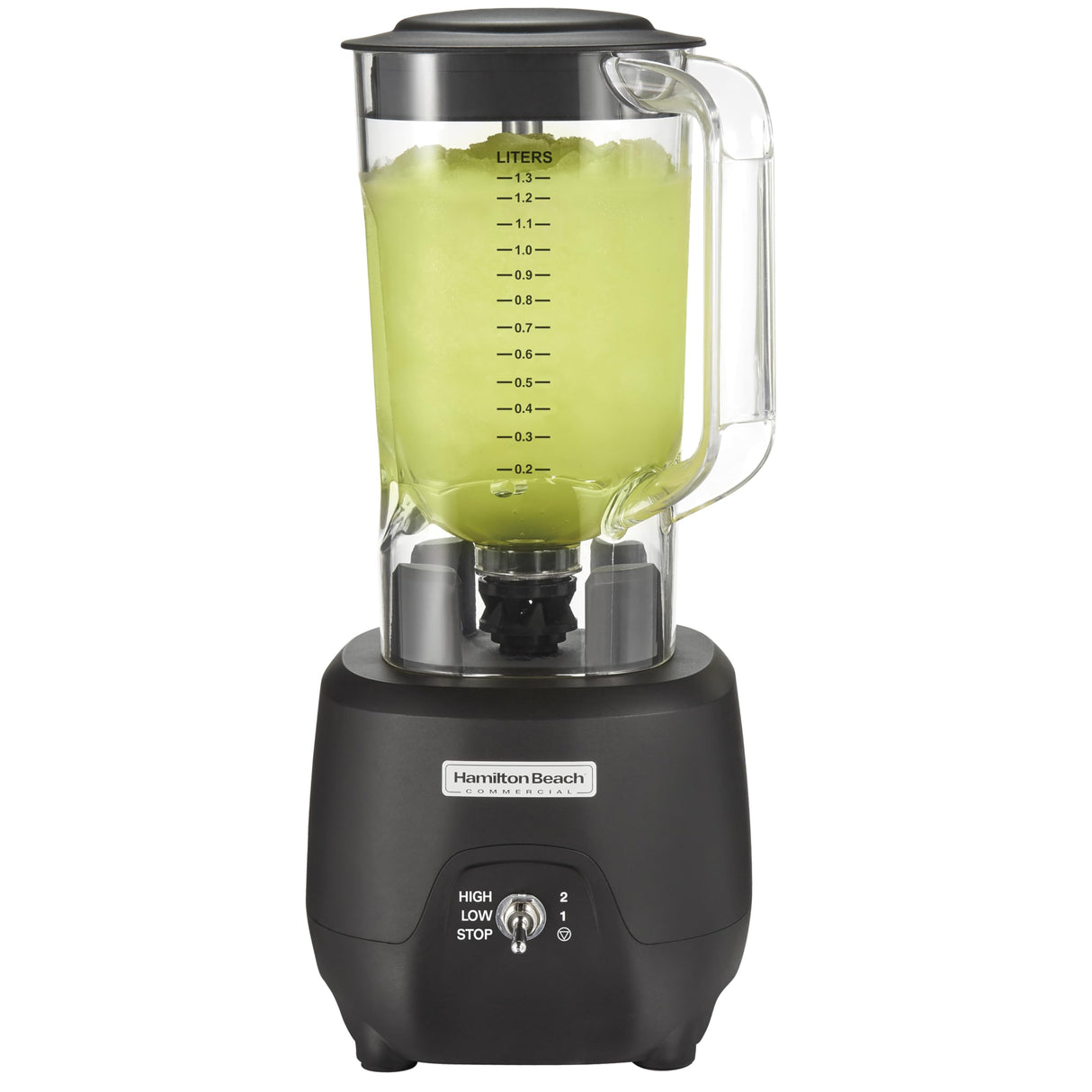 Hamilton Beach Batidora de Bar ® 908®R, HBB908R-CE, 1 HP, Recipiente de policarbonato de 1,3 L, 2 Velocidades, 220-240V, Negra