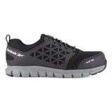 Reebok Work IB1031 S1P Excel - Zapatos de Trabajo Deportivos con Puntera de Aluminio, 45, Negro/Gris