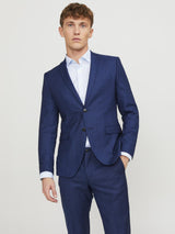 JACK & JONES PREMIUM Jprsolaris Blazer Noos, Chaqueta de Traje Hombre, Azul (Medieval Blue Medieval Blue), 44