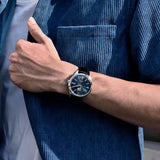 CITIZEN Reloj Analógico para Hombres de Japonés automático con Correa en Cuero NH8390-20LE
