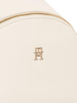 Tommy Hilfiger Mochila Mujer Logotape elegante, Beige (Sugarcane), Talla Única