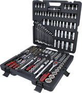KS Tools 917.0216 Juego de llave de vaso de 1/4" + 3/8" + 1/2" , 216 pzs.