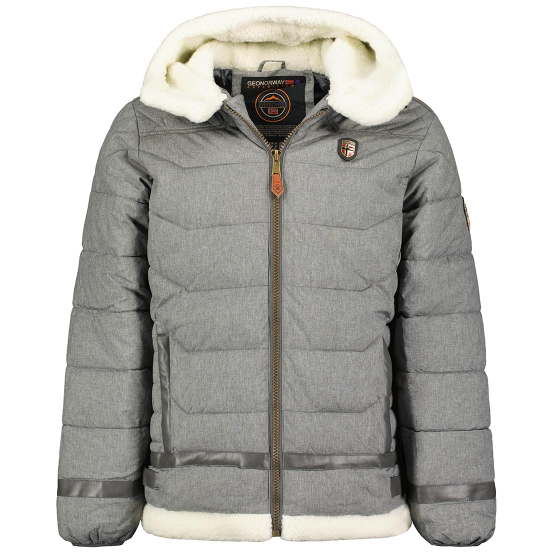 Geographical Norway Areystock Men Chaqueta de Hombre, Gris Clair, XXL