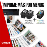 Canon Tinta y Papel - PG-540L + CL-541XL - Pack de 3 Cartuchos Originales - (x 2 Negro, x 1 Tricolor) + Papel fotográfico 10 x 15 cm (50 Hojas)