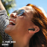 JBL Wave Beam 2, Auriculares True Wireless con cancelación de Ruido Activa, Bluetooth, hasta 40 hrs de autonomía, Sonido Pure Bass, Smart Ambient, Connexion multipunto, Blanco