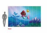 Komar WTD - Papel pintado fotográfico (400 x 250 cm), diseño de Ariel Junior Friends de Disney