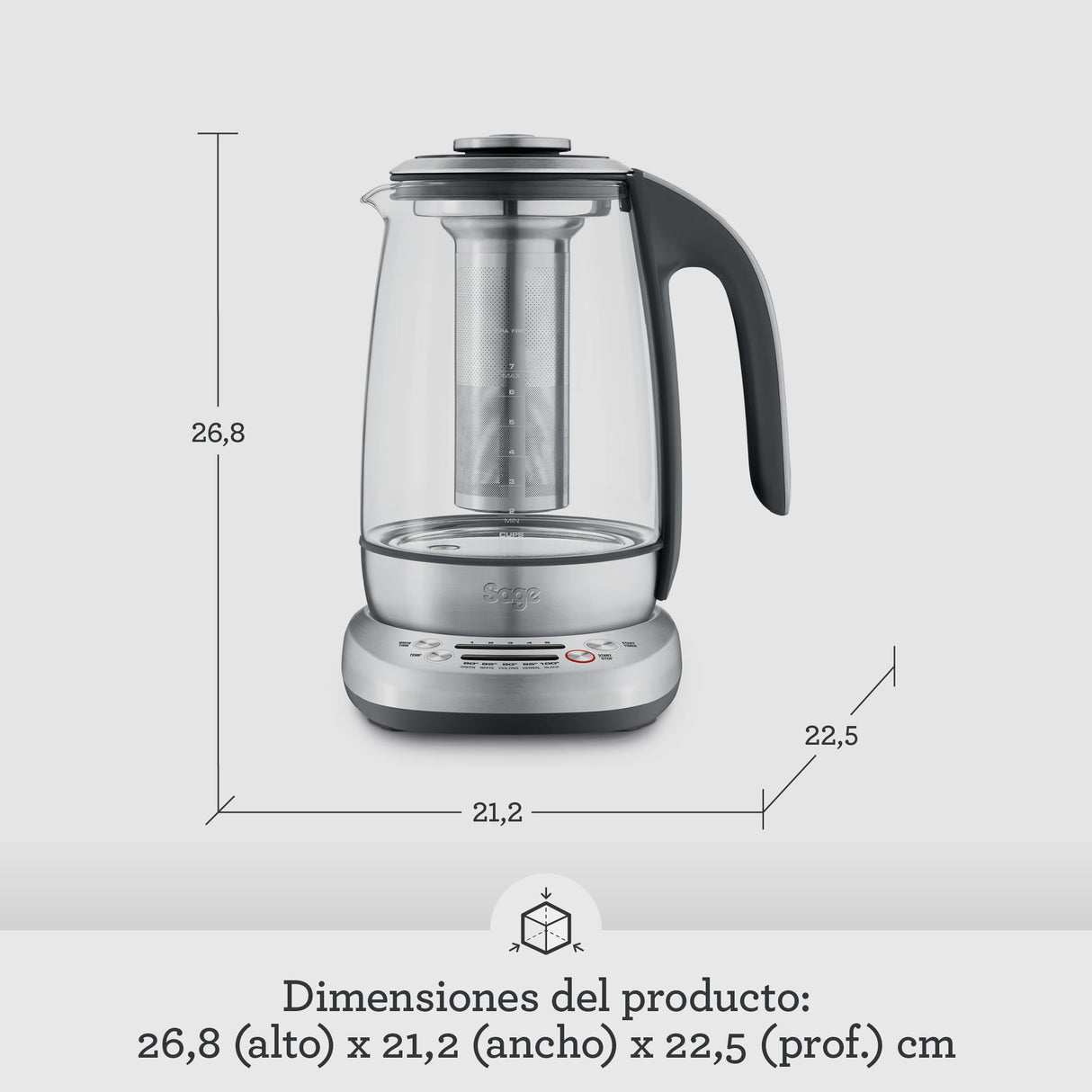 the Sage Smart Tea Infuser C