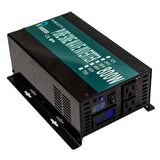WZRELB Pantalla LED Duradera de Potencia Completa de 800 W, inversor Solar de Onda sinusoidal Pura de 12 V CC a 120 Vac (RBP80012B1)