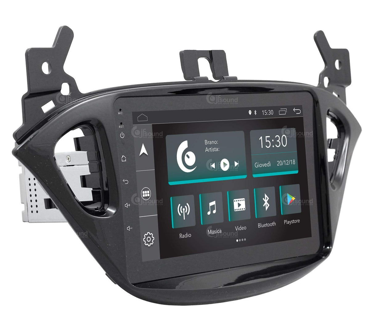 Radio de Coche Personalizada Opel Corsa E Android Dab GPS Bluetooth WiFi USB Full HD Touchscreen Display 8”