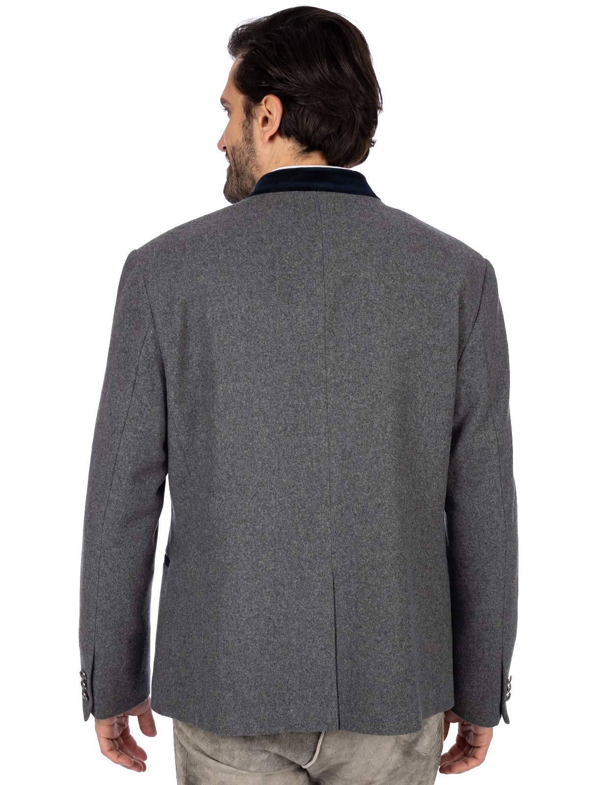 Stockerpoint Jacke Quintus Chaqueta de Traje de Negocios, Azul Noche de Piedra, 50 para Hombre