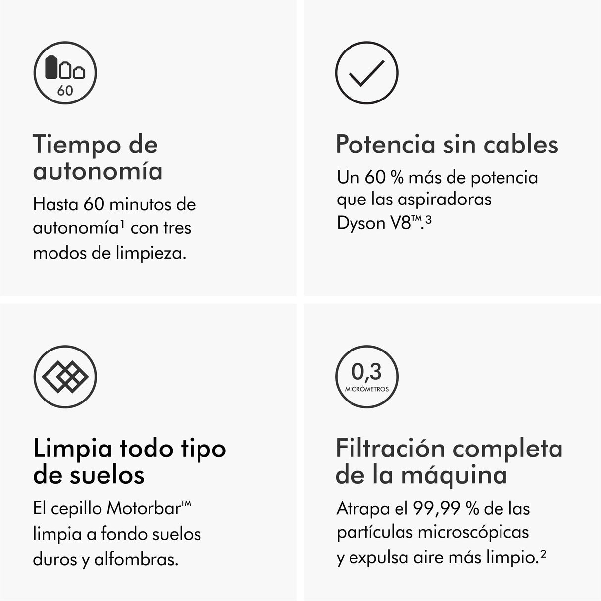 Dyson V11 Advanced Aspiradora Vertical sin Cable (níquel/Morado)