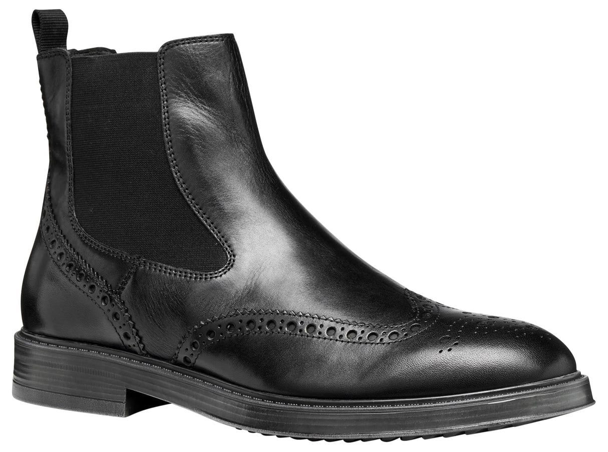 Geox U Henreys, Bota de Tobillo Hombre, Negro, 43.5 EU