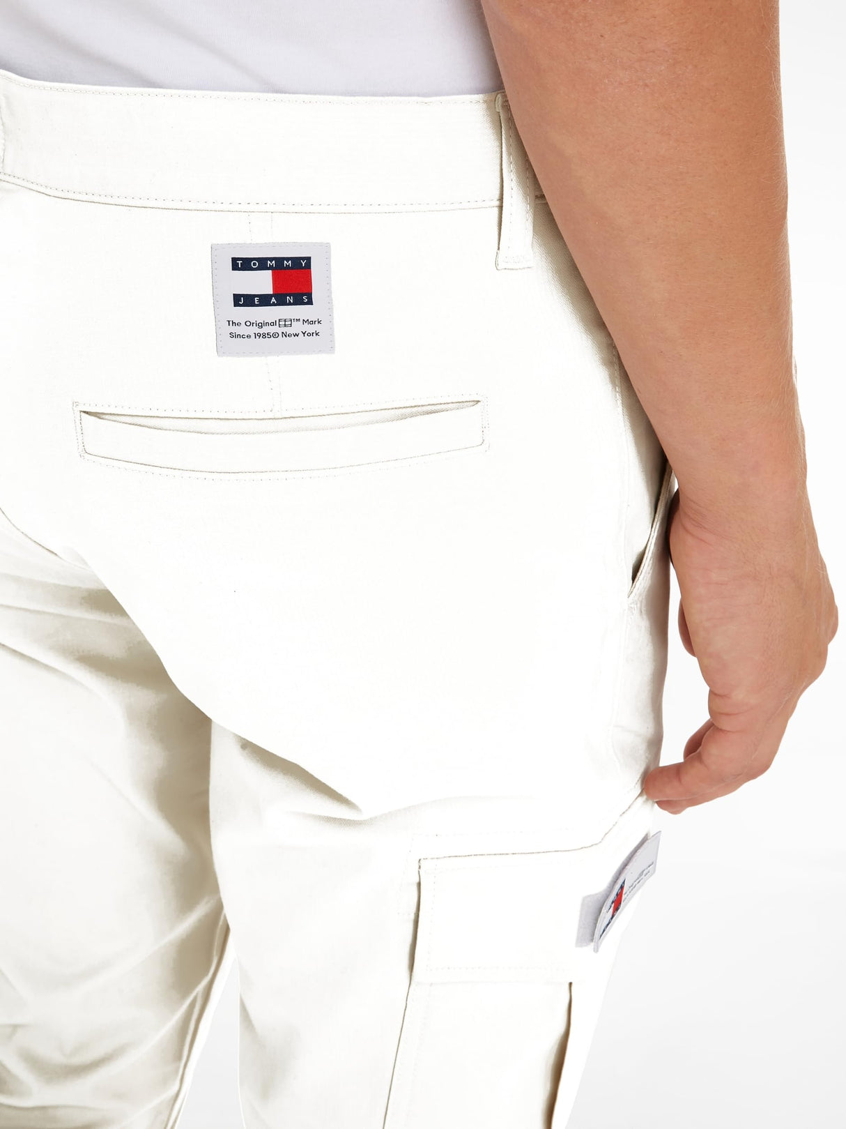 Tommy Jeans TJM Austin Lightweight Cargodm0Dm18940 Cargo, Beige (Newsprint), 32W / 30L para Hombre