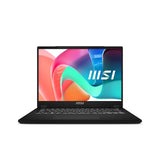 MSI Modern 14 C7M-423XES Ordenador Portátil 14" FHD, Ryzen 7 7730U, AMD Radeon Graphics, 16GB RAM, 1TB SSD, Sin Sistema operativo, Classic Black, Teclado QWERTY Español