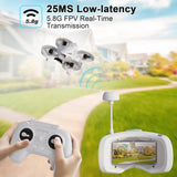 APEX Brushless FPV Drone Kit,Drone de Visión en Primera Persona con Cámara,Quadcopter RC Volar con Gafas FPV,Actualizar el Control de la Cabeza y el Modo de Tortuga,Simulador de Apoyo