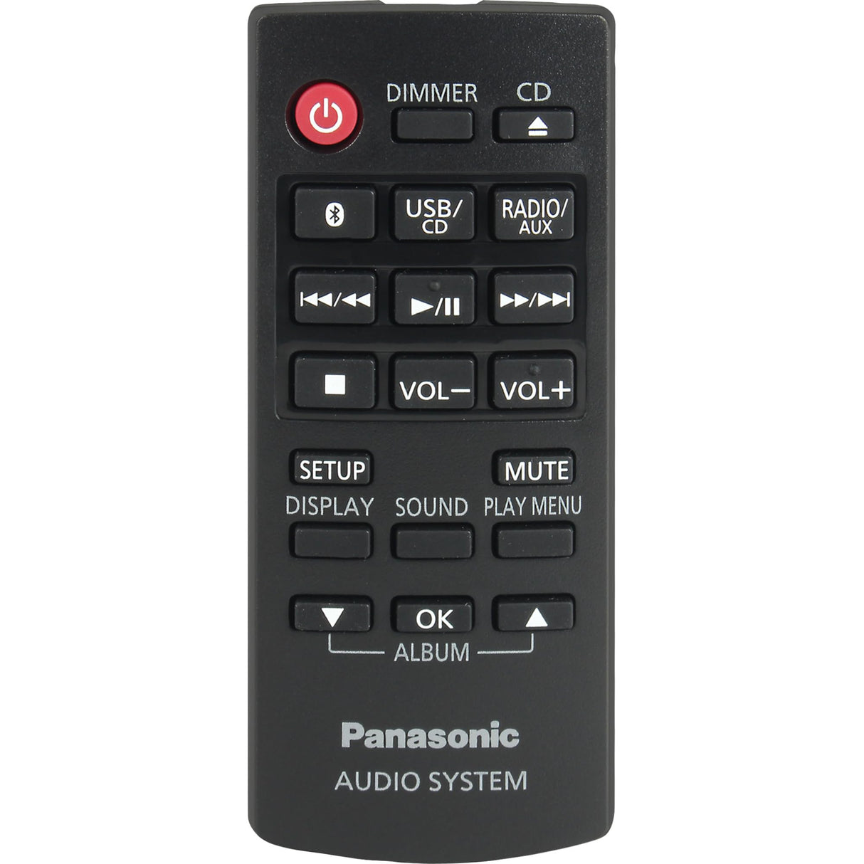 Panasonic SC-HC304EG-K - Estéreo de diseño con Digital Dab+ (Bluetooth, FM, CD, Micro con 20 W RMS), Color Negro