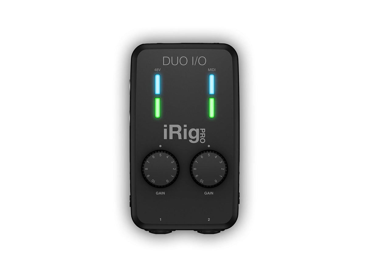 IK Multimedia iRig Pro Duo I/O - Interfaz móvil de audio/MIDI de 2 canales