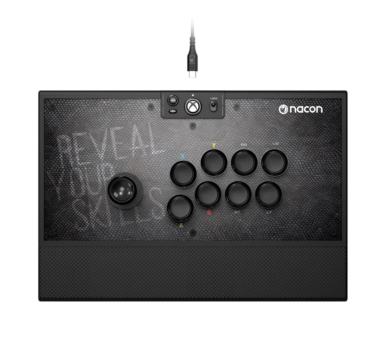 NACON Daija Arcade Fight Stick con licencia oficial para Xbox Series X | S, Xbox One, Windows 10 | 11 piezas