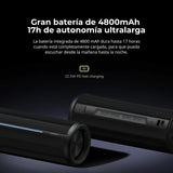 Xiaomi Bluetooth Speaker - Altavoz Bluetooth Portátil y Resistente al Agua | Altavoz Inalámbrico Potente con Efectos Customizables | Altavoz Compacto con 17h de Duración | Color Negro