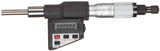 Starrett 762XFL - Cabezal de micrómetro digital, eje no giratorio, rango de 0-1 pulgada, graduación de 0.01 pulgadas, precisión de +/-0.000 pulgadas, dedal de fricción, tuerca de bloqueo, cara de