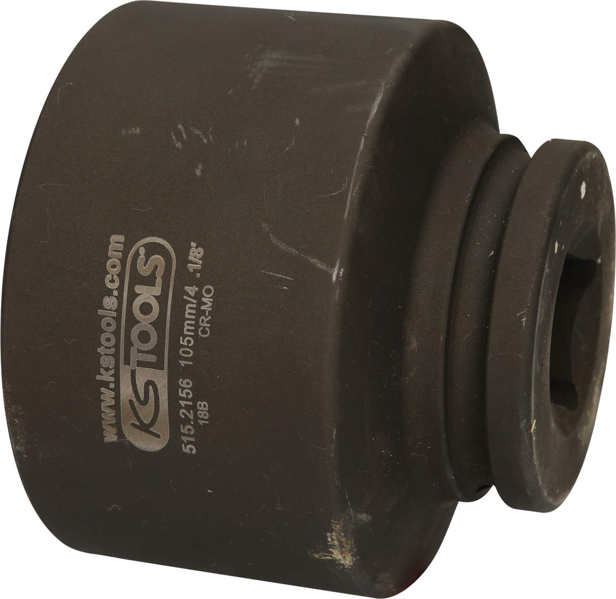 KS Tools 515.2156 Llave de vaso de impacto hexagonal de 1.1/2", 105 mm, corta