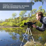 Celestron 21035 ADS Travel Scope 70 Kit de telescopio Refractor con Mochila, Negro (Exclusivo de Amazon Que Incluye un Ocular Adicional de 4 mm y 3 Lentes Barlow)