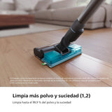 Philips Aspiradora sin Cable Serie 7000 Aqua, Motor Digital, Tecnología PowerCyclone 12, con Luces LED, Módulo Aqua acoplable, hasta 80 min de autonomía, con 2 Accesorios, Azul (XC7053/01)