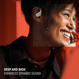 JBL Sense Lite Auriculares inalámbricos Abiertos True Wireless, diseño de Gancho para Oreja, conducción aérea, OpenSound, 32 h de autonomía, Resistencia al Agua/Polvo IP54, Headphones, Violeta