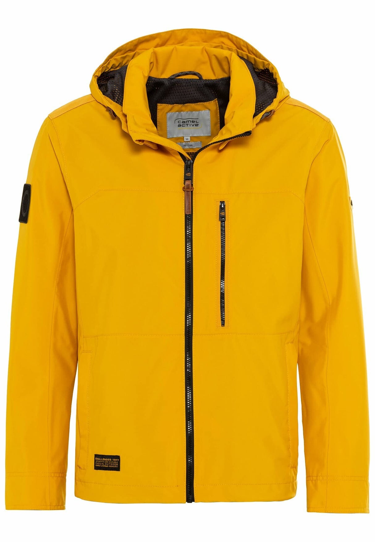 camel active 420774/7e75 Chaqueta, Amarillo, 106 para Hombre