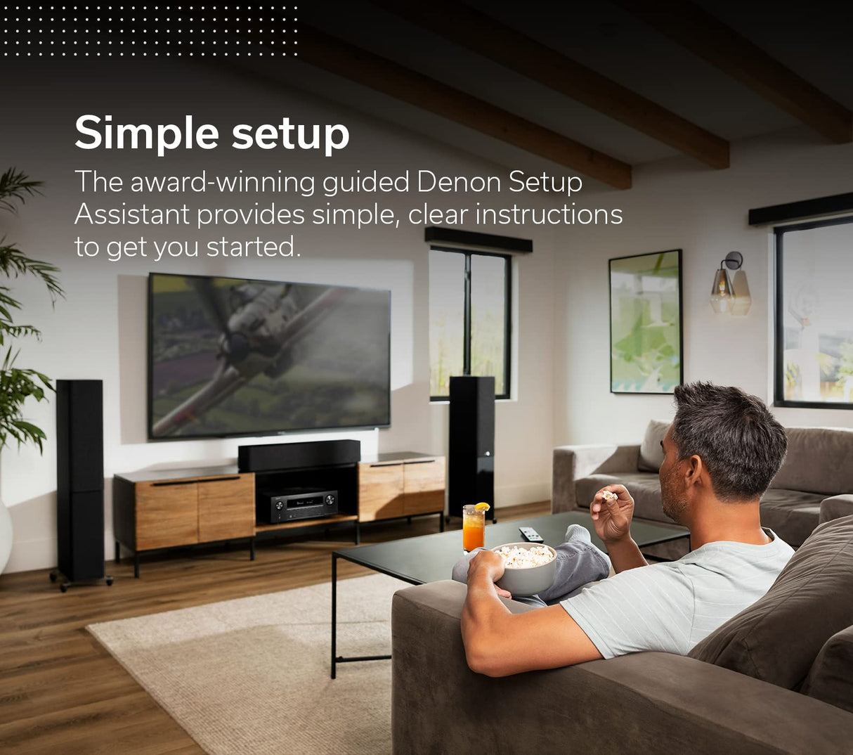 DENON Sintoamplificatore AV Denon 7.2 8K