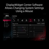 ASUS ROG Swift OLED PG49WCD Monitor Gaming QD-OLED Curvo, 49', 144 Hz, 0,03 ms, Compatible con G-Sync, disipador Personalizado, ROG Smart KVM, 90 W Type-C, DisplayWidget Center