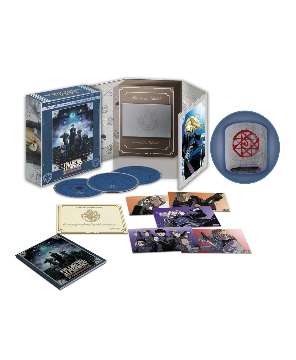 Fullmetal Alchemist Brotherhood Box 2 (Episodios 27 A 50) [Bluray] [Blu-ray]