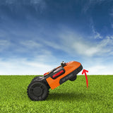 WORX Landroid M500+ WR165E Robot cortacésped para Jardines medianos de hasta 500 m2/Cortacésped robótico automático con Control de aplicación, WiFi