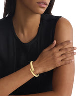 Calvin Klein Brazalete Rígido para Mujer Colección CK SPIRAL en Oro Amarillo - 35000763