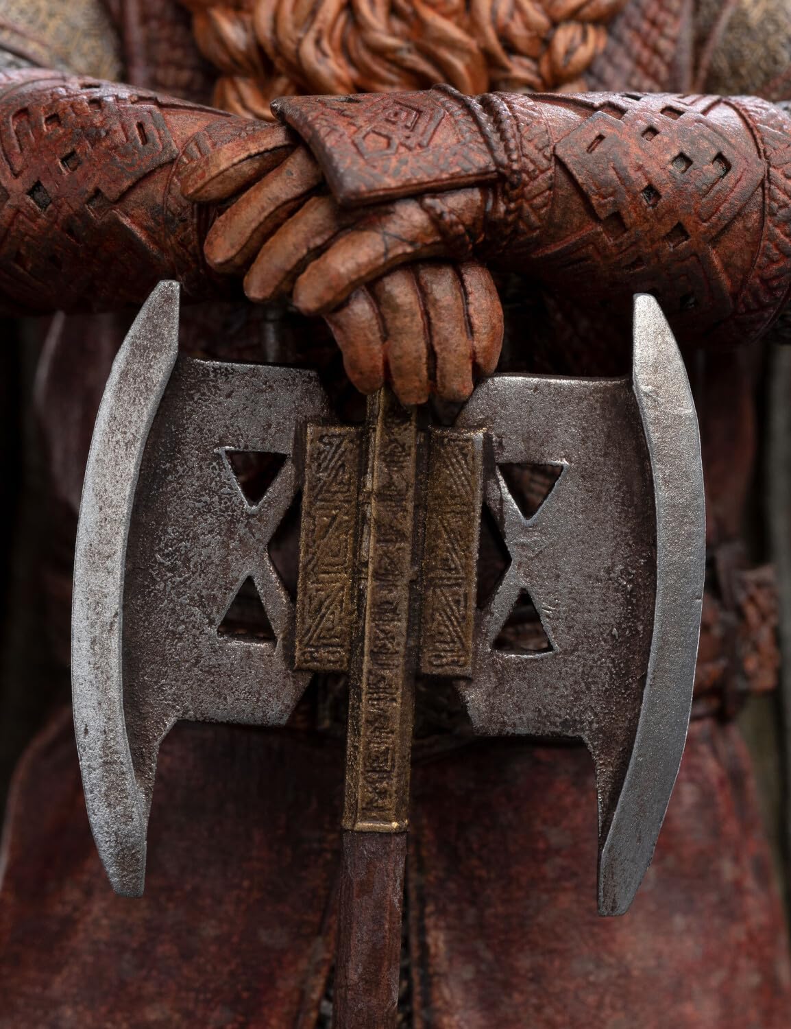 Weta Workshop Pequeña polystone – El Señor de los Anillos Trilogía – Gimli, Hijo de Gloin – Mini Estatua