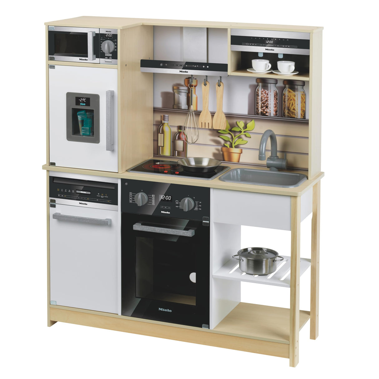 Theo Klein 7188 7188 Cocina Familiar Miele, Juguetes para niños a Partir de 3 años