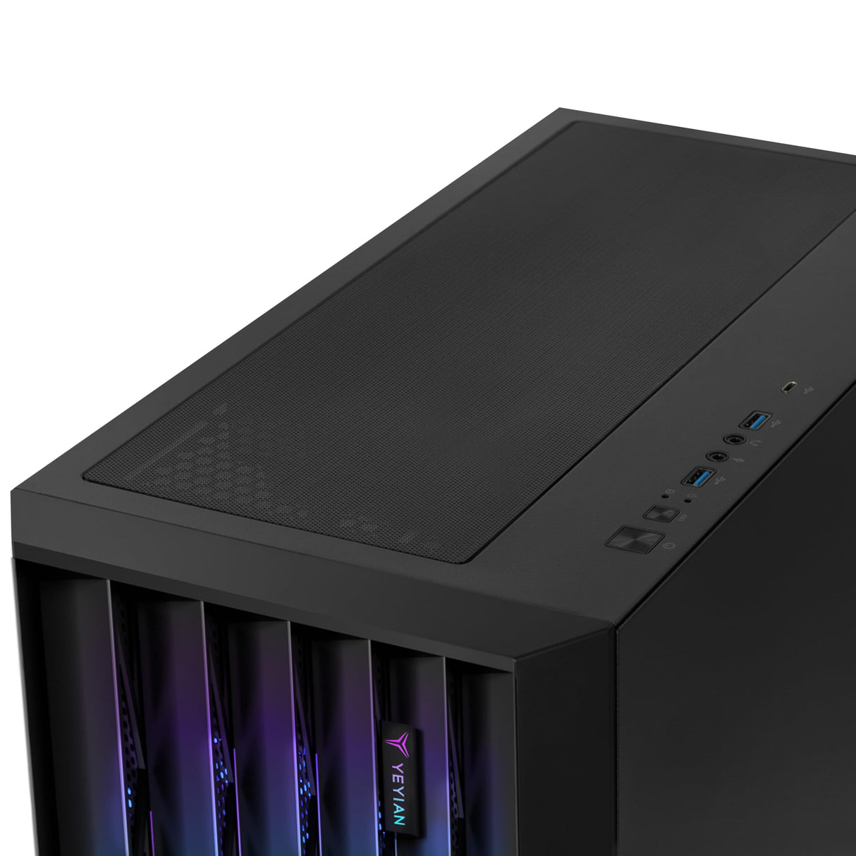 Yeyian Caja para PC Gaming Mid-Tower Phoenix con Vidrio Templado - SKU: YCM-APPHO-01