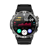 VALDUS VG40 Pro (2025) Negro - Reloj Inteligente de Salud con función de telefonía - Pantalla AMOLED - Atleta Robusto, Normal, Normal