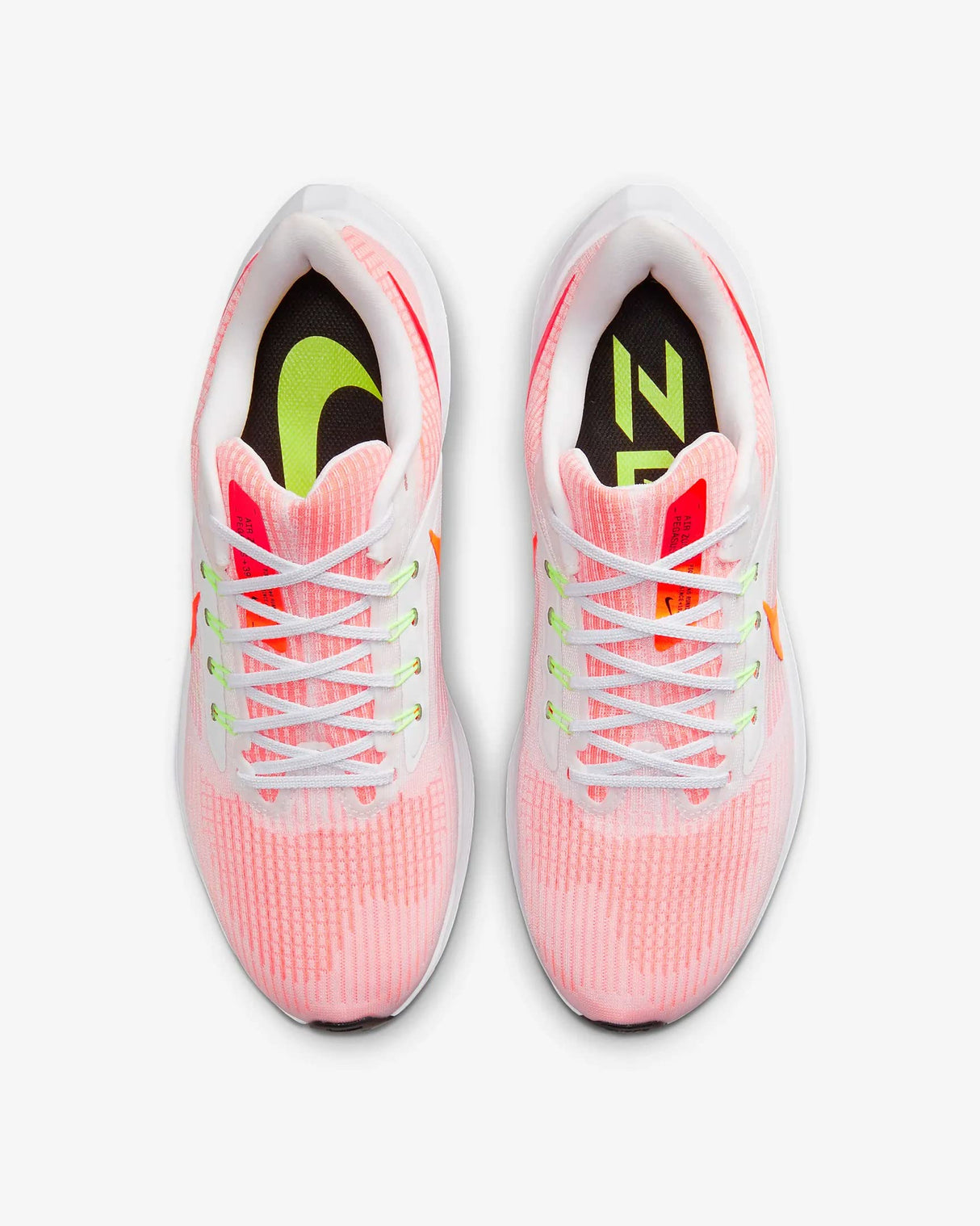 NIKE Air Zoom Pegasus 39, Zapatillas Deportivas Hombre, White Total Orange Bright Crimson Black, 41 EU
