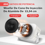 Pyle Altavoces, Duales, Resistentes al Agua y a la Intemperie, Montaje en Pared o Techo, 5.25”, Ideal para Uso en Piscinas, Patios, Terrazas, Espacios Interiores
