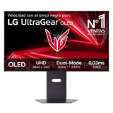 LG 32GX850A-B - Monitor Gaming Ultragear OLED, 32", 4K (3840 x 2160), 165 Hz, 0.03 ms (GTG), Dual Mode, G-Sync Compatible y FreeSync Premium Pro, Inclinación y Altura Ajustable, Morado Grisáceo