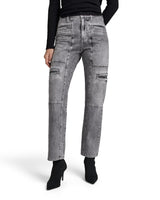 G-STAR Para Mujer Jeans Viktoria Utility High Straight, Gris (Faded Grey neblina D24566-D537-G324), 27W / 30L